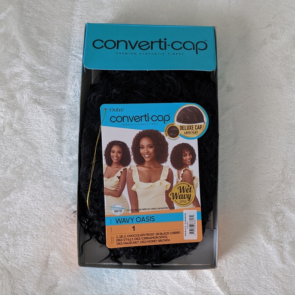 24 HR SALE Outre Coverti-cap Wavy Color 1